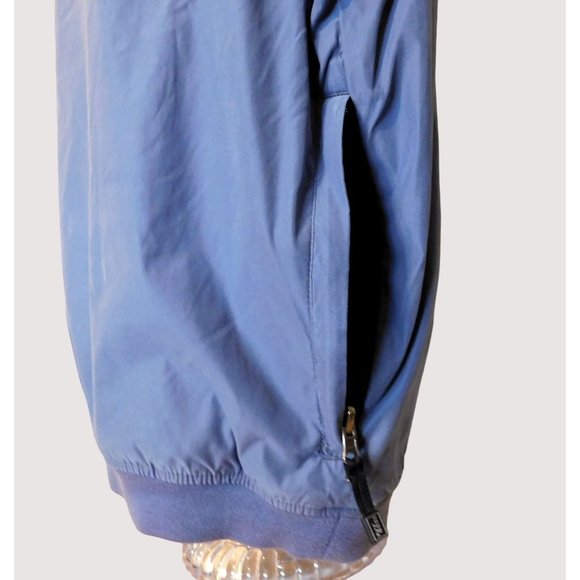 Izod XTreme Function Golfwear Windbreaker Jacket XL Blue Pullover Long Sleeve - Picture 6 of 12